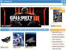 Tablet Screenshot of consoleplaza.nl
